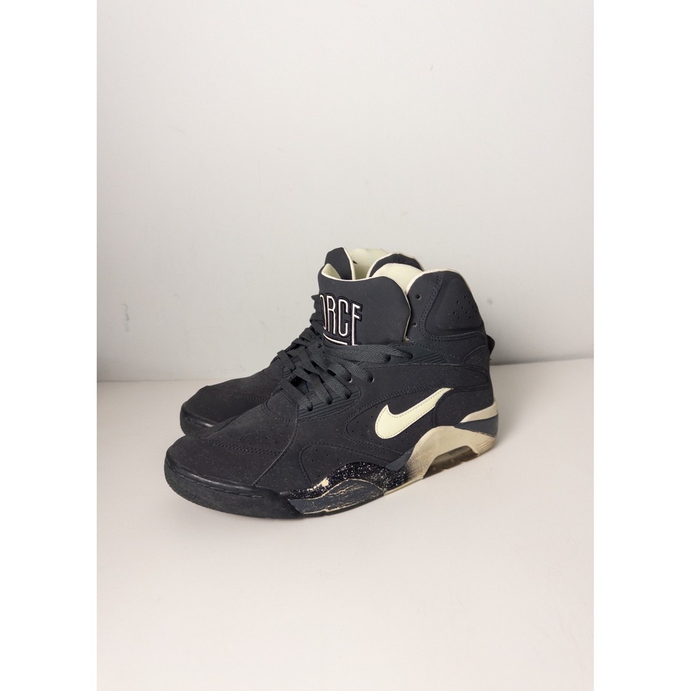 Nike Air Force 180 Mid Glow In The Dark Mens 11 Anthracite 537330-001 Shoes
